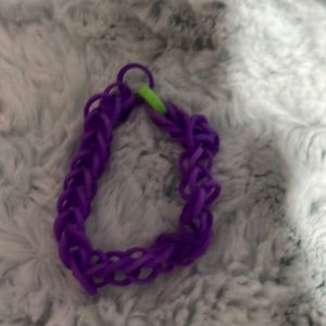 Purple bracelet